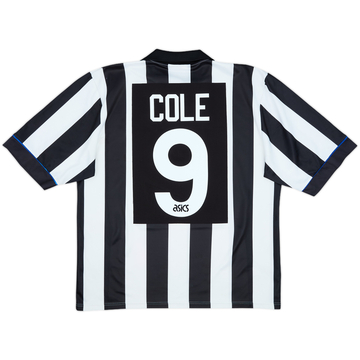 1993-95 Newcastle Home Shirt Cole #9 - 7/10 - (XL)