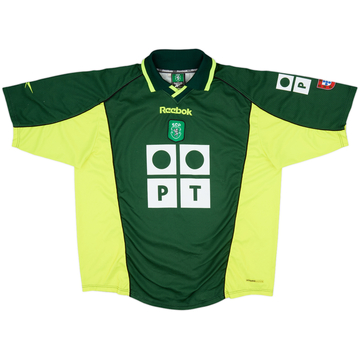2000-01 Sporting CP Away Shirt - 9/10 - (XL)