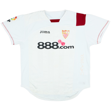 2007-08 Sevilla Home Shirt - 4/10 - (XL)