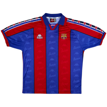 1995-97 Barcelona Home Shirt - 8/10 - (L)