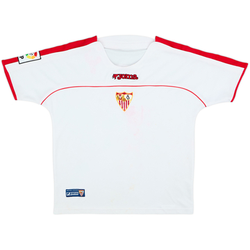 2002-03 Sevilla Home Shirt - 4/10 - (L)
