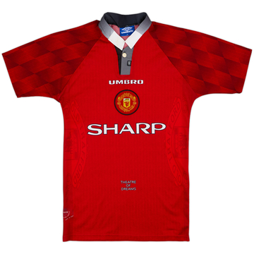 1996-98 Manchester United Home Shirt - 5/10 - (XL)