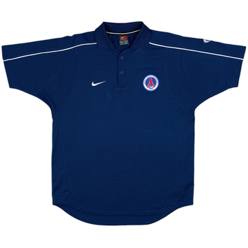 2001-02 Paris Saint-Germain Nike Polo Shirt - 8/10 - (M)