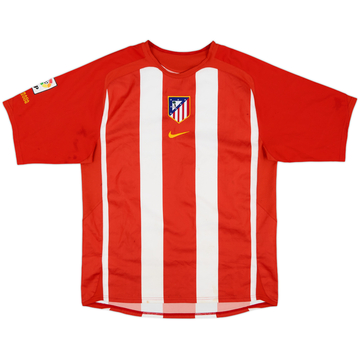 2005-06 Atletico Madrid Home Shirt - 5/10 - (L)