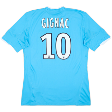 2010-11 Olympique Marseille Away Shirt Gignac #10 - 8/10 - (M)