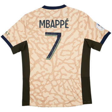 2023-24 Paris Saint-Germain Fourth Shirt Mbappe #7 - 6/10 - (M)