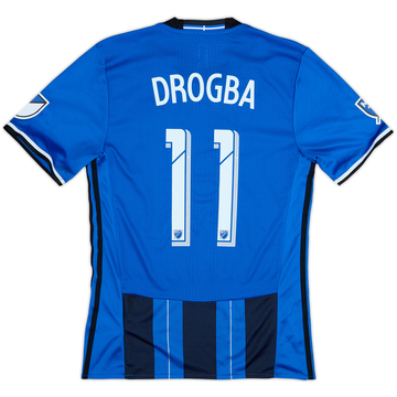 2016-17 Montreal Impact Authentic Home Shirt Drogba #11 - 6/10 - (M)