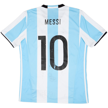 2016-17 Argentina Home Shirt Messi #10 - 4/10 - (M)