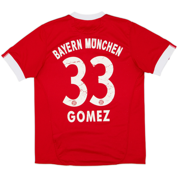 2009-10 Bayern Munich Home Shirt Gomez #33 - 5/10 - (XL.Boys)