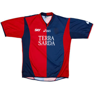 2003-04 Cagliari Home Shirt - 4/10 - (XL)