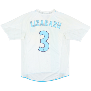 2004-05 Olympique Marseille Home Shirt Lizarazu #3 - 3/10 - (S)