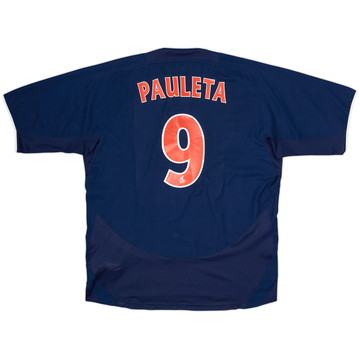 2003-04 Paris Saint-Germain Home Shirt Pauleta #9 - 7/10 - (L)