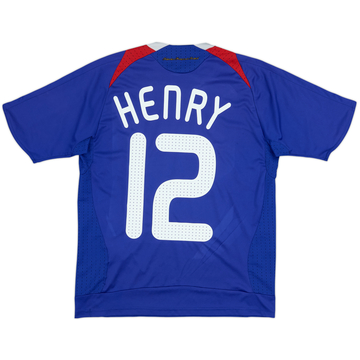 2007-08 France Home Shirt Henry #12 - 6/10 - (L.Boys)