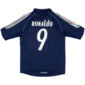 2005-06 Real Madrid Away Shirt Ronaldo #9 - 6/10 - (L)