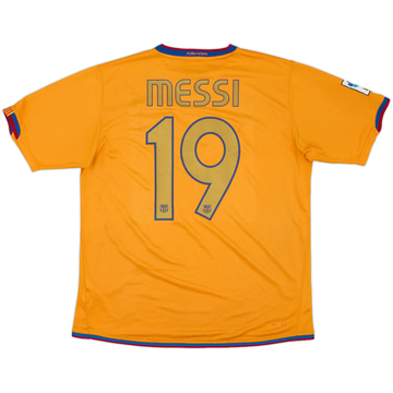 2006-08 Barcelona Away Shirt Messi #19 - 6/10 - (L)