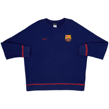 2016-17 Barcelona Nike Sweat Top - 7/10 - (XL)