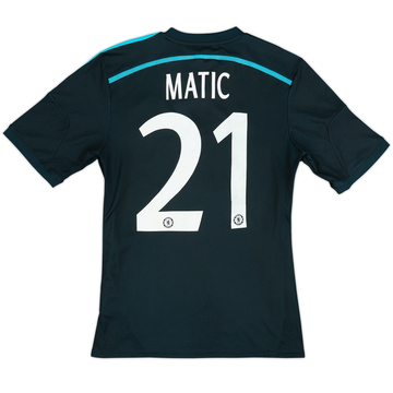 Camiseta de la tercera equipación del Chelsea 2014-15 Matic #21 - 6/10 - (M)