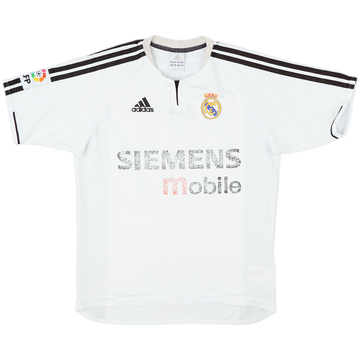 2003-04 Real Madrid Home Shirt - 4/10 - (L.Boys)