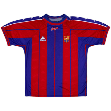 1997-98 Barcelona Home Shirt - 8/10 - (M)