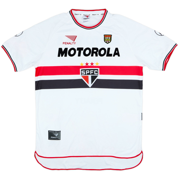 2000 Sao Paulo Home Shirt - 8/10 - (XL)