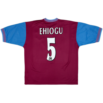 1997-98 Aston Villa Home Shirt Ehiogu #5 - 6/10 - (L)
