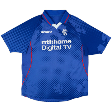 2002-03 Rangers Home Shirt - 7/10 - (M)