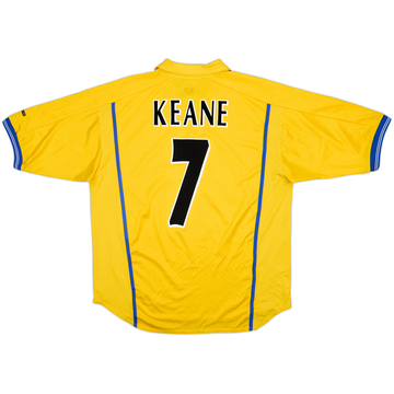 2000-02 Leeds United Away Shirt Keane #7 - 6/10 - (L)