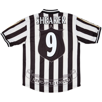 1997-99 Newcastle Home Shirt Shearer #9 - 8/10 - (L)