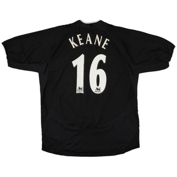 2003-05 Manchester United Away Shirt Keane #16 - 6/10 - (L)