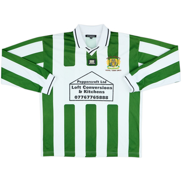 2000s Yeovil Women Home L/S Shirt #9 - 6/10 - (S)
