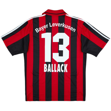 2000-01 Bayer Leverkusen Home Shirt Ballack #13 - 9/10 - (M)