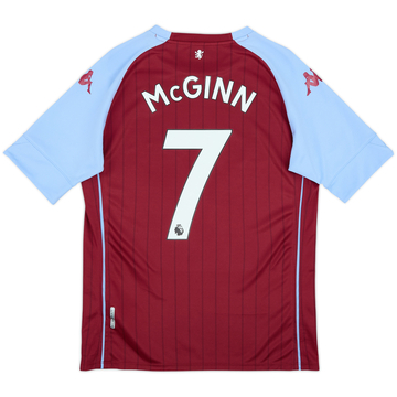 2020-21 Aston Villa Home Shirt McGinn #7 - 8/10 - (M)