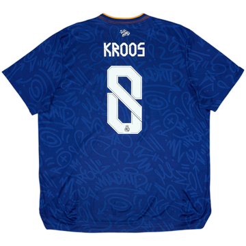 2021-22 Real Madrid Authentic Away Shirt Kroos #8 - 8/10 - (XXL)
