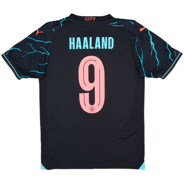 2023-24 Manchester City Third Shirt Haaland #9 - 10/10 - (S)