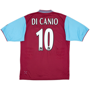 2001-03 West Ham Home Shirt Di Canio #10 - 7/10 - (L)