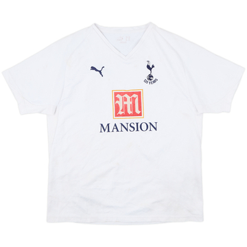 2007-08 Tottenham Home Shirt - 5/10 - (XL.Boys)
