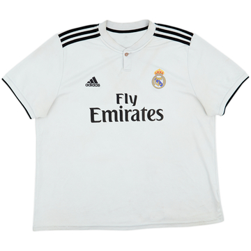 2018-19 Real Madrid Home Shirt - 4/10 - (XXL)