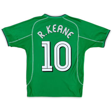 2001-03 Ireland 'World Cup 2002' Home Shirt R.Keane #10 - 6/10 - (S)