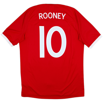 2010-11 England Away Shirt Rooney #10 - 8/10 - (L)