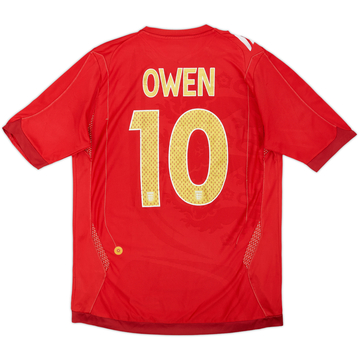 2006-08 England Away Shirt Owen #10 - 6/10 - (S)