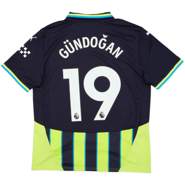 2024-25 Manchester City Away Shirt Gundogan #19 - 8/10 - (L)