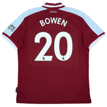 2021-22 West Ham Home Shirt Bowen #20 - 8/10 - (XL)