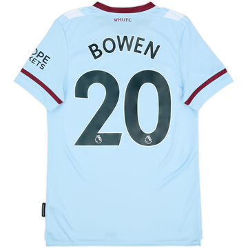 2021-22 West Ham Away Shirt Bowen #20 - 10/10 - (S)