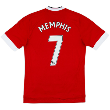 2015-16 Manchester United Home Shirt Memphis #7 - 7/10 - (S)