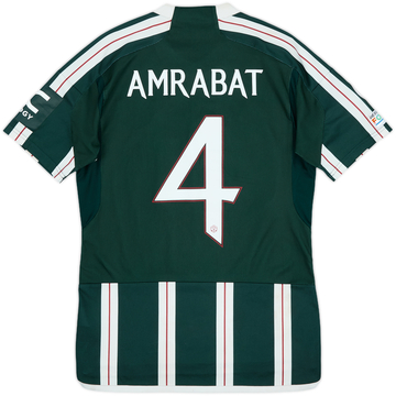 2023-24 Manchester United Away Shirt Amrabat #4 - 6/10 - (S)