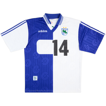 1996-98 Grasshoppers Match Issue Home Shirt #14