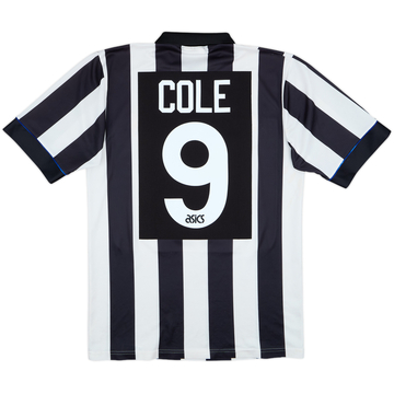 1993-95 Newcastle Home Shirt Cole #9 - 7/10 - (M)