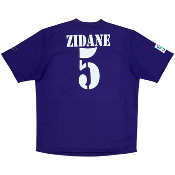 2001 Real Madrid Third Shirt Zidane #5 - 9/10 - (XL)