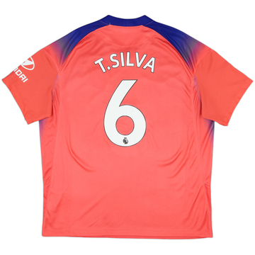 2020-21 Chelsea Third Shirt T.Silva #6 - 8/10 - (XL)