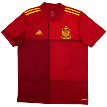 2020-21 Spain Home Shirt - 8/10 - (L)